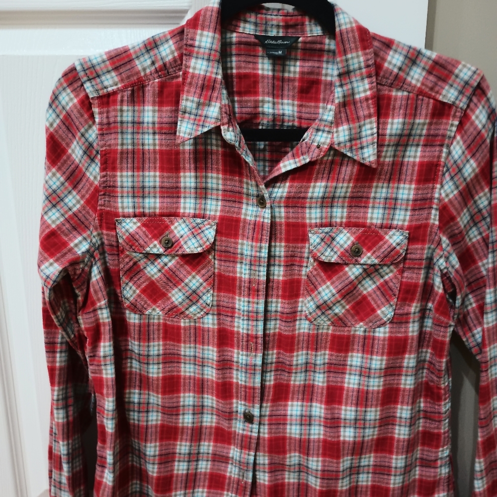 Flannel button down shirt